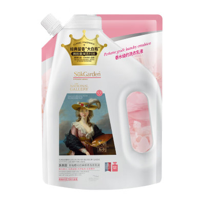 SukGarden蔬果园 珞珈樱花经典留香洗衣乳液(袋装) 500g