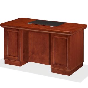 东业家具 办公桌1.6米D-1606实木油漆桌子