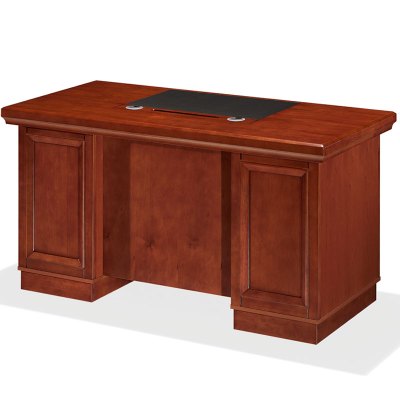 东业家具 办公桌1.6米D-1606实木油漆桌子