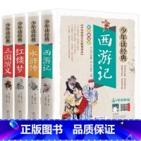 [全4册]西游记三国水浒传红楼梦 [正版]四大名著之红楼梦白话文版精编五六七八年级书籍人教小学生初中生青少年学生读中国珍