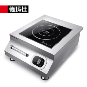 德玛仕 DEMASHI 商用电磁炉大功率 6000W大功率电磁炉商业火锅平面商用电磁灶不锈钢 IH-TT-6000W
