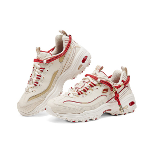 斯凯奇复古老爹鞋800028-WRD 36.5 白色/红色