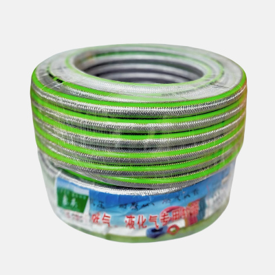 象头 pvc钢丝煤气管 液化气管 灰色全编织 1捆