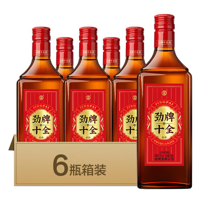 劲牌 中国劲酒 十全酒 35度 500ml*6 瓶 6瓶装 过节送礼