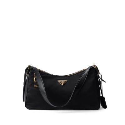 普拉达(PRADA)再生尼龙环保材质女士单肩包大容量日常通勤手提斜