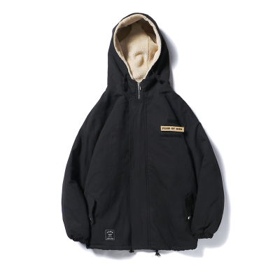 NEWLAKE冬装13初高中学生加厚棉衣潮15岁青少年加绒风衣外套14男孩棉袄子棉衣