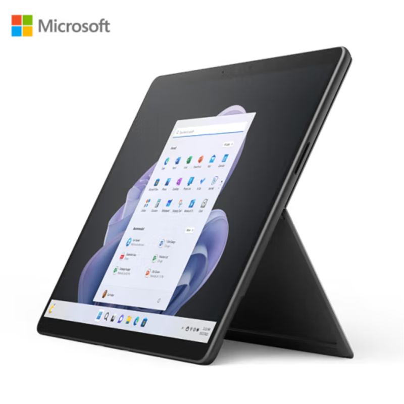 微软Surface Pro9 16G 256G 12代酷睿i7 二合一平板电脑 石墨灰 13英寸超窄边框触控屏幕 轻薄本笔记本电脑