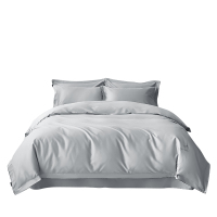 金丝莉(KINTHERI) 一夜豹富 100全棉套件 远山灰 规格200×230cm 2950G(NM)