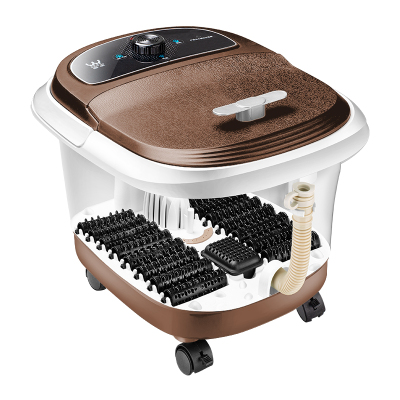 皇威（HUANGWEI）足浴盆H-6230C旋钮款按摩加热泡脚盆洗脚盆沐足浴家用按摩器材足疗熏蒸电动恒温熏泡一体