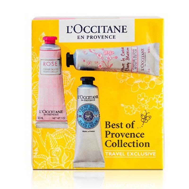 欧舒丹玫瑰套装