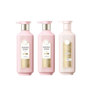三生花 精油香氛2+1洗沐组合(500ml*2荧亮洗发露+500ml玫瑰沐浴露)