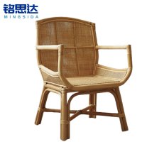 铭思达藤椅有扶手把