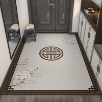 京城派 新中式入户地垫门垫进门耐磨脚垫家用户外垫子比利时绒地毯进门入户门垫防滑蹭土脚垫垫子门口地毯