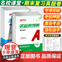 2025新名校课堂期末真题卷期末复习七八年级下册试卷测试卷 数学语文英语初一初二同步练习册物理专项训练模拟冲刺卷子中考复