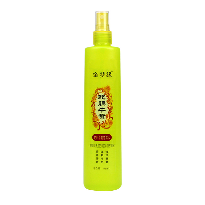 蛇胆牛黄花露水195ml 瓶身颜色随机安排