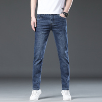 金盾(KIN DON)秋冬款厚款牛仔裤男直筒修身裤冬天纯棉男裤新款休闲裤潮流男士长裤子