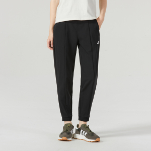 阿迪达斯 (adidas) 女裤新款时尚简约梭织小脚裤健身训练运动休闲长裤IJ5923 ZP