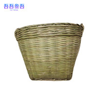 吾吾叁吾竹编工具竹筐竹制品大号杂物垃圾箩 50*40cm