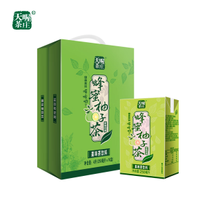 TenWow/天喔茶庄蜂蜜柚子茶250ml*16盒果味茶饮料量贩礼盒茶饮