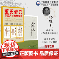 董氏奇穴与经穴对照大挂图杨维杰区位易象特效对针灸特效穴组杨二针特效对针区位易象杨维杰董景昌董氏奇穴人体经络正经新穴位速查