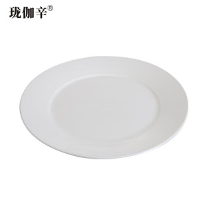 珑伽辛 陶瓷餐具平盘碟子 9英寸/个