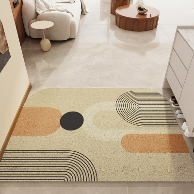 高级感入户门地垫丝圈大门口进门蹭脚垫入门门垫门外家用室外地毯