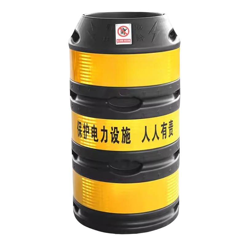 满盛达建 电杆防撞桶 电杆防撞警示桶500*1000mm 个