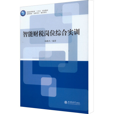 智能财税岗位综合实训(普通高等教育十四五规划教材)/高职院校成果导向教改系列