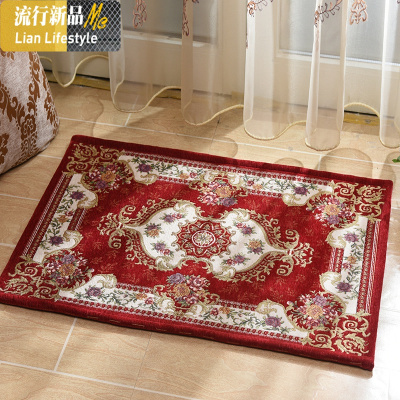 欧式入户口地垫进家用卧室地毯厨房卫浴吸水脚垫浴室防滑垫子 三维工匠