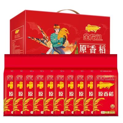 金龙鱼原香稻500g*10礼盒装