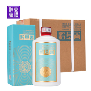 贵州康兴酒业黔草香2013JN酱香型53度纯粮坤沙窖藏陈酿老酒500ml*6整箱礼盒装特价