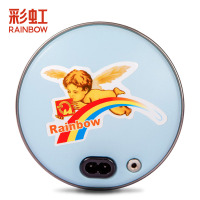 彩虹(RAINBOW)电热暖手器(小号) 充电暖手炉暖手宝 取暖绒布套安全防爆 官方旗舰店