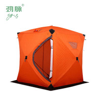 劲脉 露营/旅游/登山帐篷 冬季防寒帐篷 橘色-220*220*210CM 顶