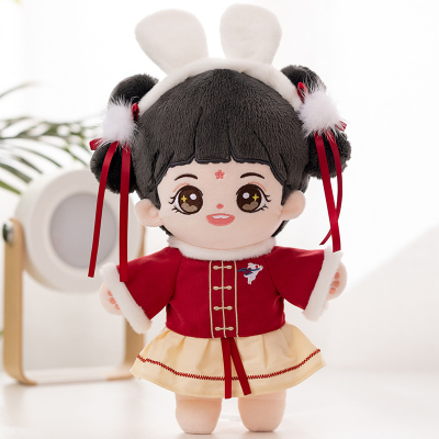 可爱棉花娃娃公仔女孩人形玩偶国风古装人偶布偶
