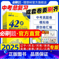9本装[语数英物化生地历道] 河南省 [正版]2025中考必刷卷42套语文数学物理化学政治历史生物地理安徽辽宁河南江西湖