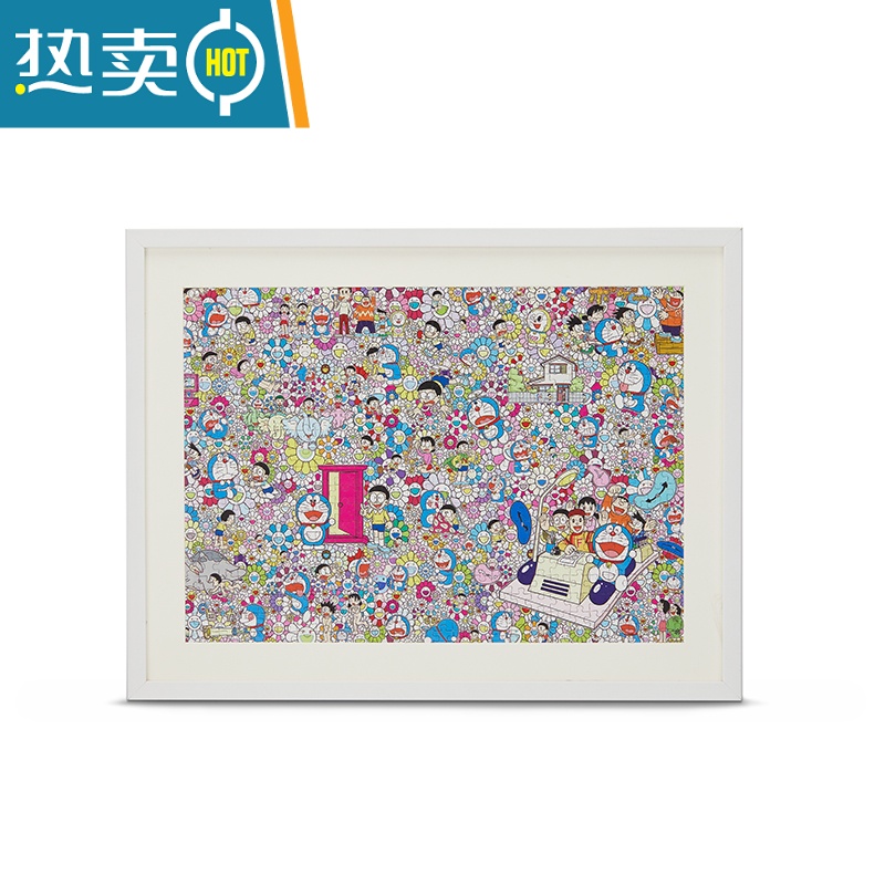 敬平拼图框1000片50X75框架500片2000片装裱画框挂墙实木相框定制简约 白色20 500片 (38*52cm)