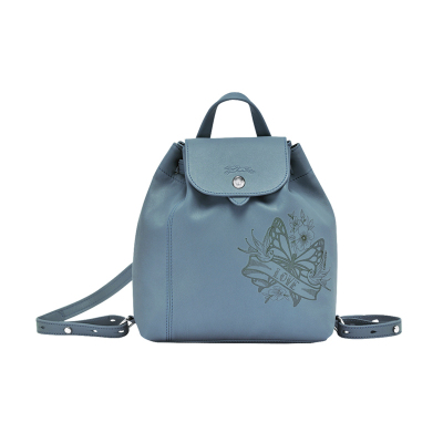 Longchamp珑骧女士LEPLIAGECUIR系列羊皮迷你双肩包1306295