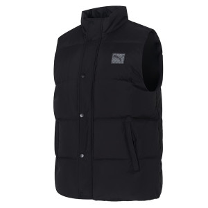 彪马(PUMA)羽绒马甲男装新款运动服上衣休闲保暖背心外套635755-01 ZP