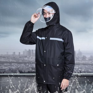 [补贴10%]雨衣雨裤套装分体防水男性防暴雨外卖骑行加厚长款全身电动车雨披