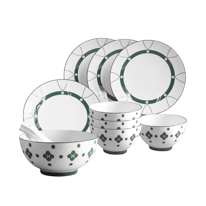 巴米樂/BURNELL 幸运之星陶瓷餐具套装(13件套)BNL-C309