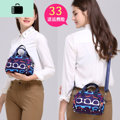 手提包女迷你女包2020新款韩版单肩斜挎包防水休闲小牛津尼龙布包NEW LAKE女斜挎包