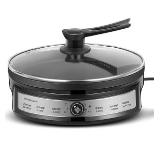 荣事达钛电饼铛家用新款加深加大号多挡调温正品多功能烙饼机电煎锅电饼档RSD-B639