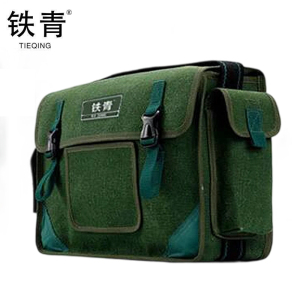 铁青耐磨加厚单肩斜挎工具包TQ33 个