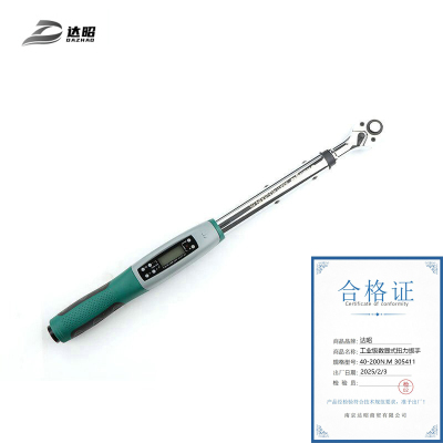 达昭 工业级数显式扭力扳手 40-200N.M 305411