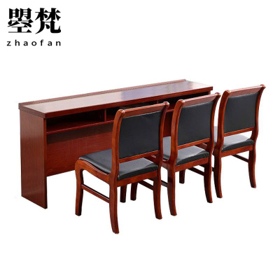 曌梵会议桌学习桌1.8米+三凳张