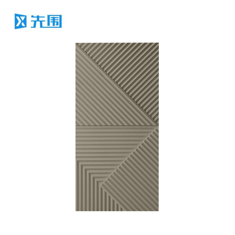 先围 墙面砖装饰板 600*1200*20mm水泥灰 片
