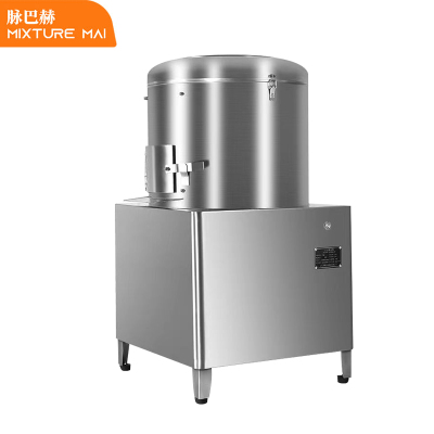 脉巴赫 220V全自动土豆去皮机商用 酒店饭店马铃薯脱皮磨皮机 学校食堂地瓜生姜剥皮机MBH-XTP-15