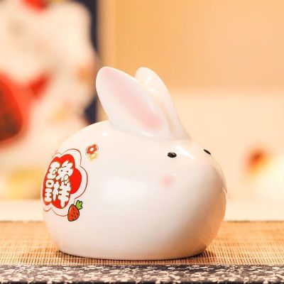 维诺亚十二生肖陶瓷存钱罐可爱高颜值储蓄罐送孩子礼物只进不出