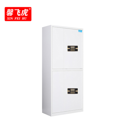 馨飞虎保密文件柜密码锁指纹锁机密档案柜双节二抽/台