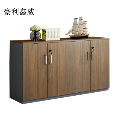 豪利鑫威办公室矮柜储物柜文件柜4门